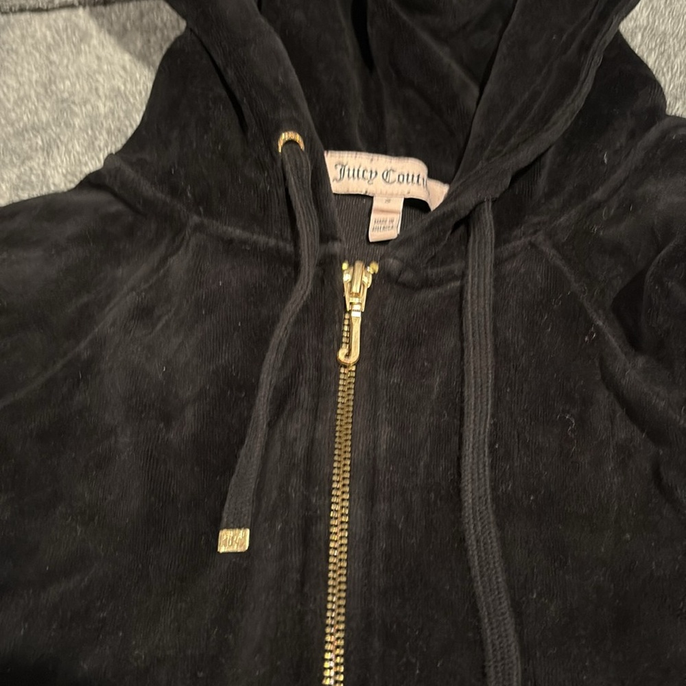 Juicy Couture Velour Tracksuit Jacket - black - Picture 3 of 3